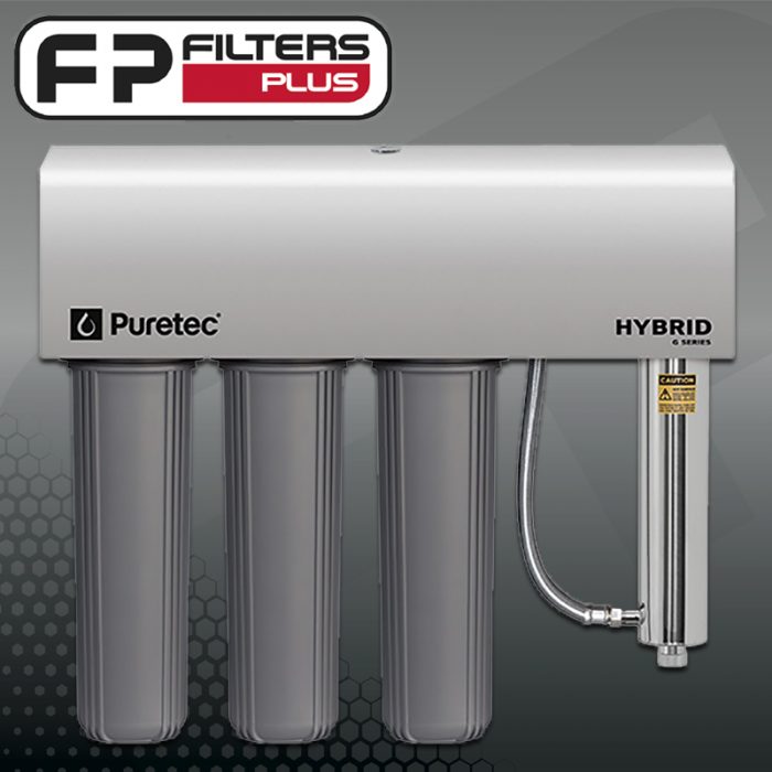 Puretec Hybrid-G13 Whole House Triple Stage Carbon UV water Filter System Perth Melbourne Sydney Australia
