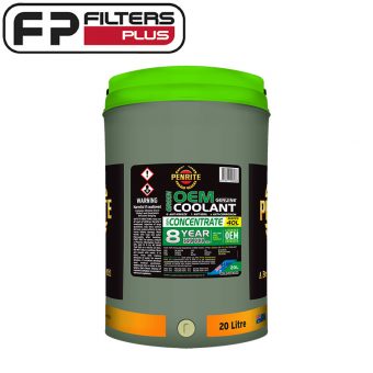 Penrite OEM Green Coolant Concentrate 20 Litres Coolgreen020 Perth Melbourne Sydney Australia