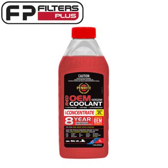 Coolred001 Penrite OEM Red Coolant Concentrate Perth Melbourne Sydney Australia