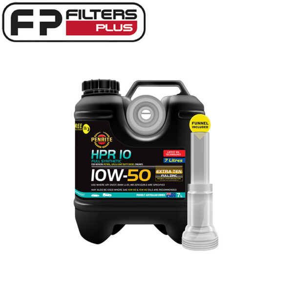Penrite HPR 10 Full Synthetic Engine Oil 7 Litres Perth 10W50 Melbourne Sydney