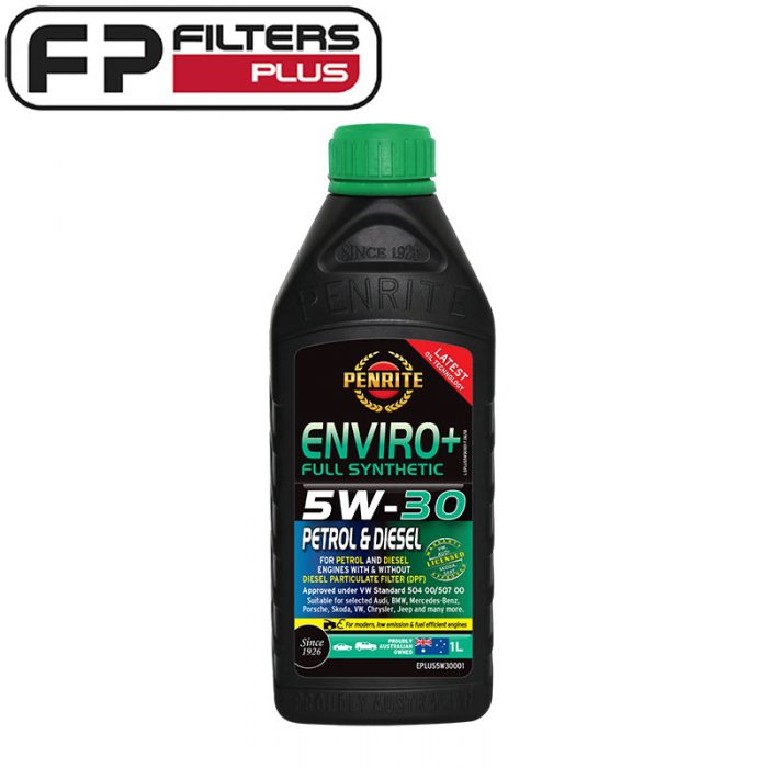 Penrite Enviro+ 5W30 Engine Oil Perth Full Synthetic Melbourne 5W-30 Synthetic