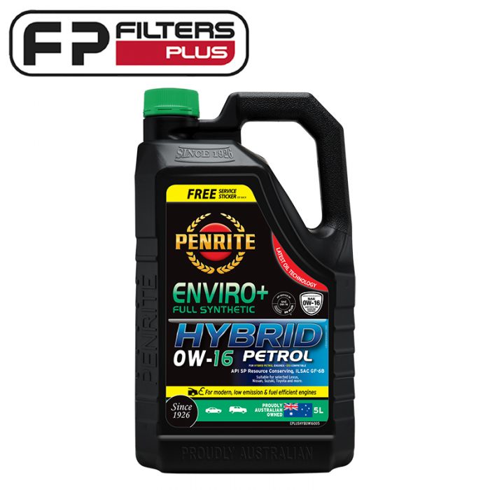 Penrite Enviro+ Hybrid 0W16 Oil Perth