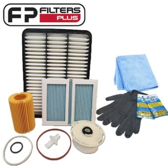 FK002 Filters Plus Service kit Perth fits Toyota Landcrusier 70 Series Melbourne With Bonus Sump Plug Gloves and cleaning kit Sydney