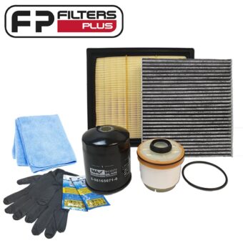 FK004 Filters Plus Service Kit Perth Fits Isuzu D-Max Melbourne Isuzu MU-X Sydney - Oil Filter Fuel Filter Air Filter Cabin Filter Sump Plug Brisbane