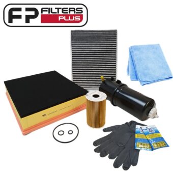 FK005 Filters Plus Full Service Kit Perth Fits VW Amarok Melbourne 2.0L Turbo Diesel Brisbane with magnetic sump plug
