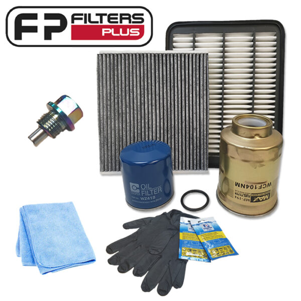 FK007 Filters Plus Full Service Kit Perth Fits Toyota Prado KDJ150 Melbourne KDJ155 Sydney Brisbane