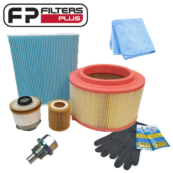 FK008 Filters Plus Full Service Kit Fits Ford Ranger PX Perth PXII Brisbane 3.2L T/Diesel BT-50 Queensland