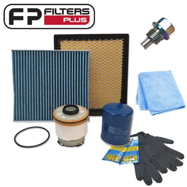 FK012 Filters Plus Full Filter Service Kit Perth Fits Mitsubishi Triton MQ MR 2.4L Queensland Brisbane Sydney