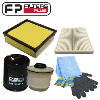 Filters Plus Full Filter Service Kit Perth Fits New Isuzu D-Max 3.0L 2020 Onward Sydney Mazda BT-50 3.0L turbo Diesel 2021 On brisbane