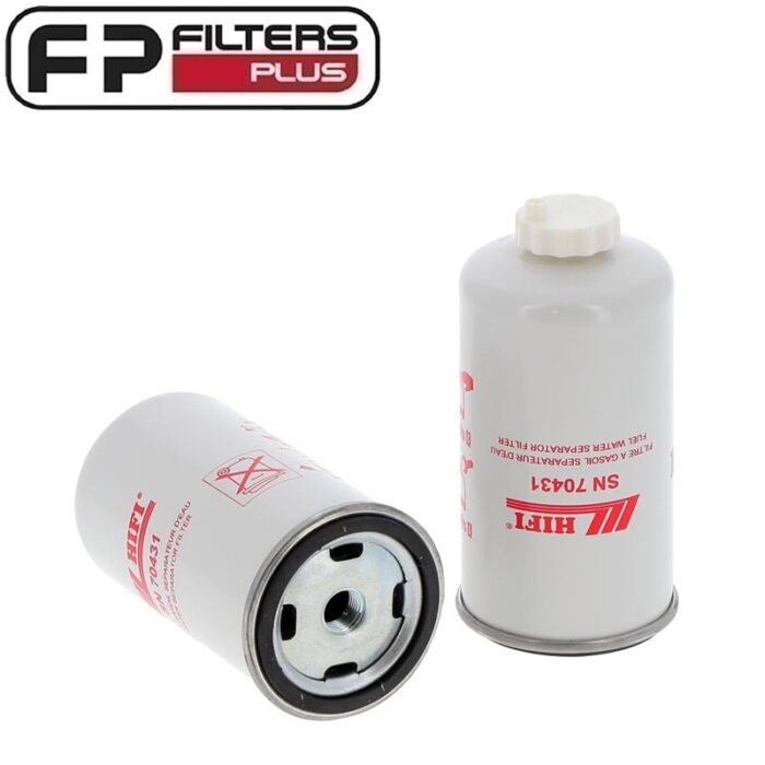 SN70431 HIFI Fuel Filter Fits Manitou, Doosan Filters Plus WA